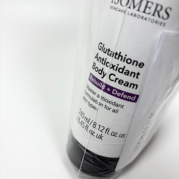 Lot 2 Isomers Glutathione Antioxidant Body Cream 240 ml 8.12 fl oz Skincare Lab - Picture 5 of 7